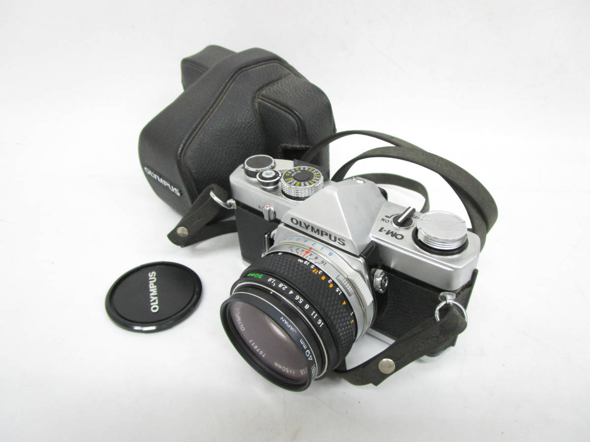 驚きの破格値，100%新品 10 28-322318-16 Y OLYMPUS オリンパス OM-1 フィルム カメラ 一眼レフ / レンズ F.ZUIKO AUTO-S 1:18 f=50mm ケース付き 名28(オリンパス)｜売買されたオークション情報、yahooの商品情報をアーカイブ公開 - オ マニュアルフォーカス
