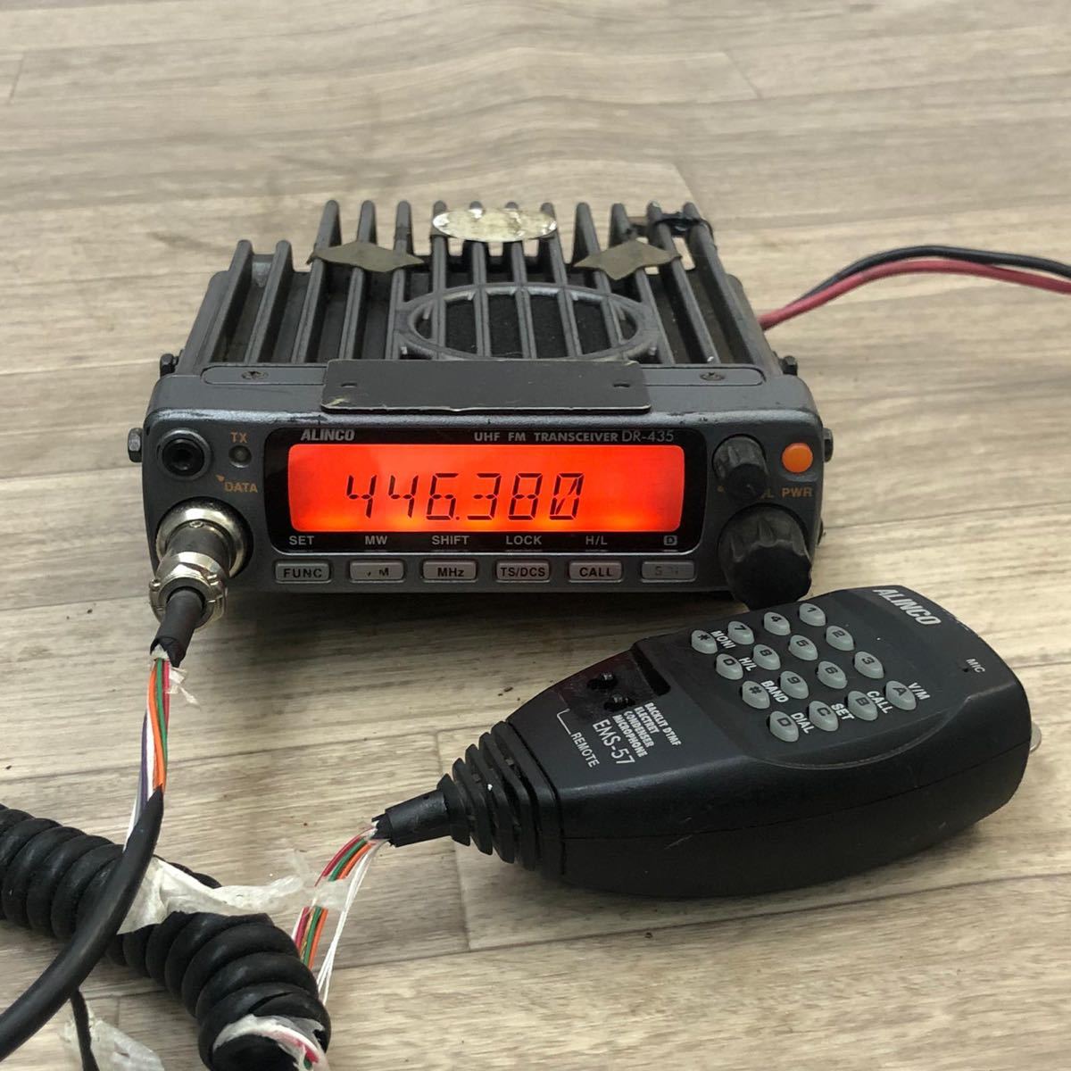 ALINCO／アルインコ アリンコ UHF FMトランシーバー 、DR-435E 、動作