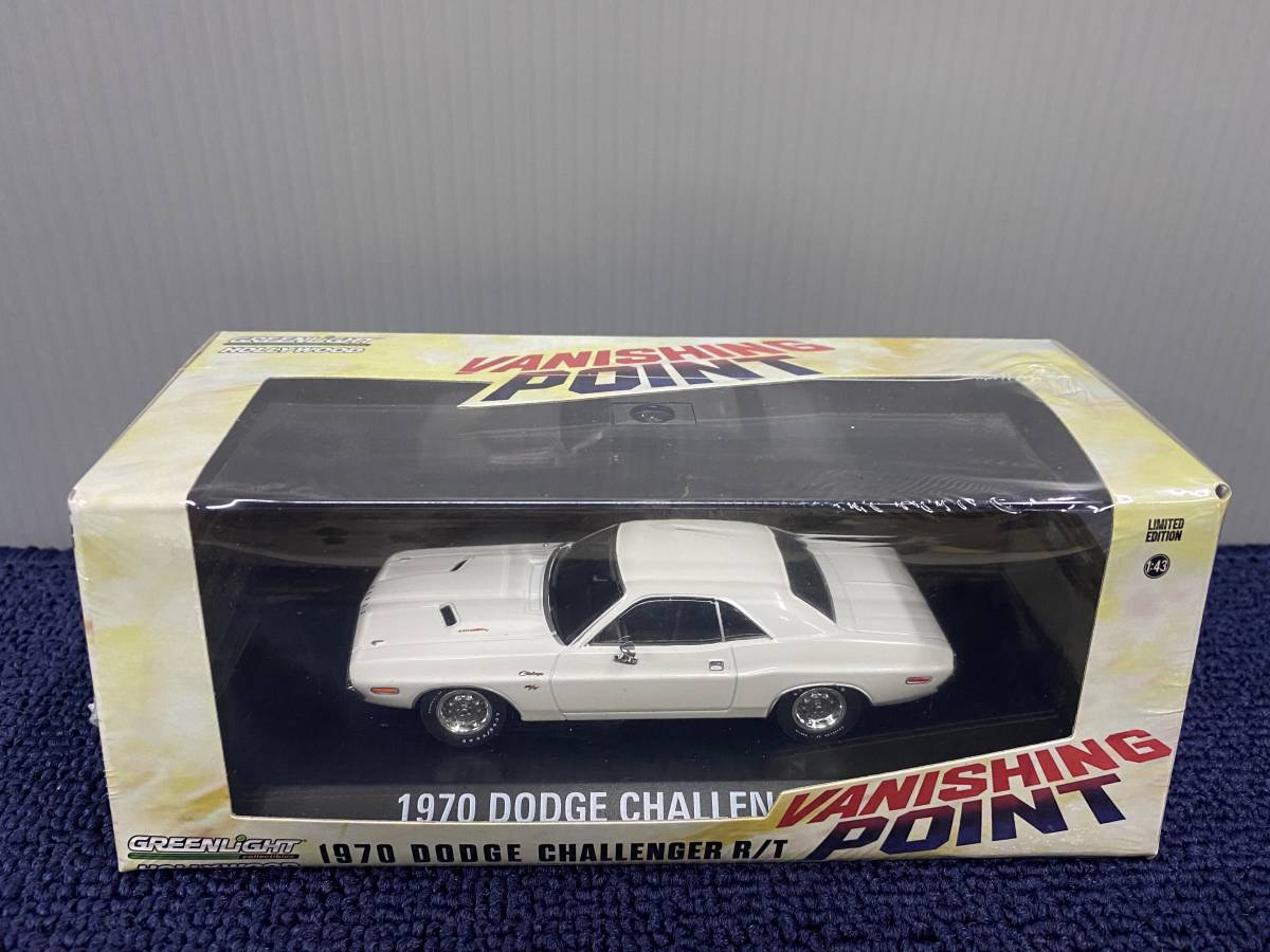 0 R⁄T Challenger Greenlight Dodge 1⁄43 Vanishing Point GREENLIGHT