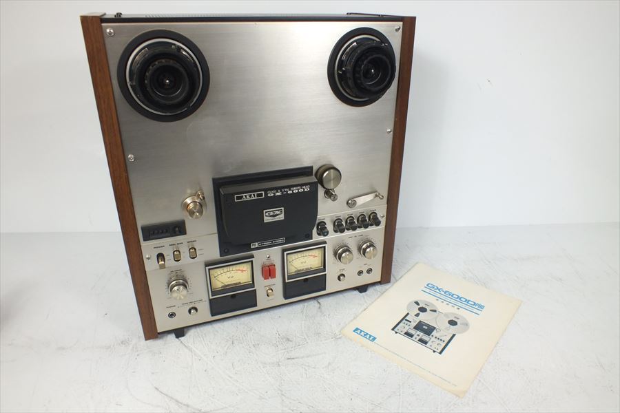 【安い，新作】 AKAI アカイ 赤井 GX-600D オープンリールデッキ 取扱説明書有り 現状品 201001A4116(オープンリールデッキ)｜売買されたオークション情報、yahooの商品情報をアーカイブ公開 - オークファン オープンリールデッキ