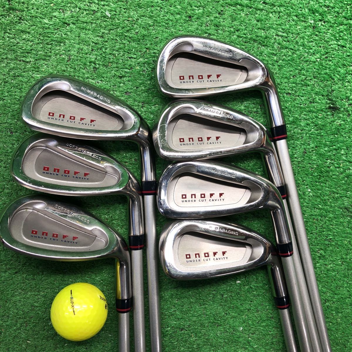 オノフ ONOFF UNDER CUT CAVITYアイアンセット