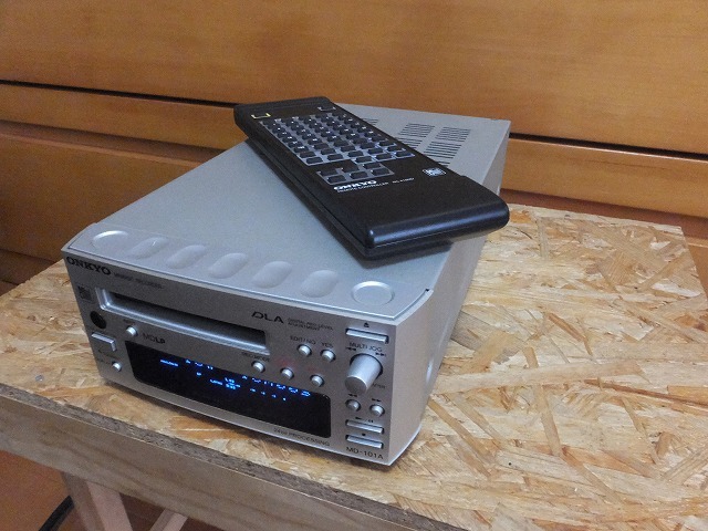 ONKYO⁄オンキョー MD-101A MDデッキ (MDLP対応)録再OK ONKYO MD 【動作 ONKYO⁄オンキョー MD-101A MDデッキ (MDLP対応)録再OK ONKYO MD 【動作
