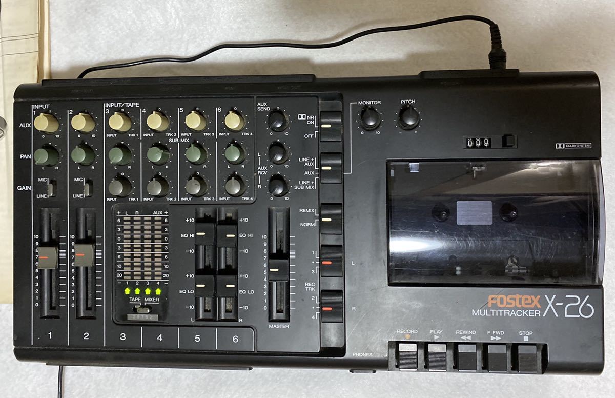 FOSTEX X-26 マルチトラックレコーダー ジャンク品_1