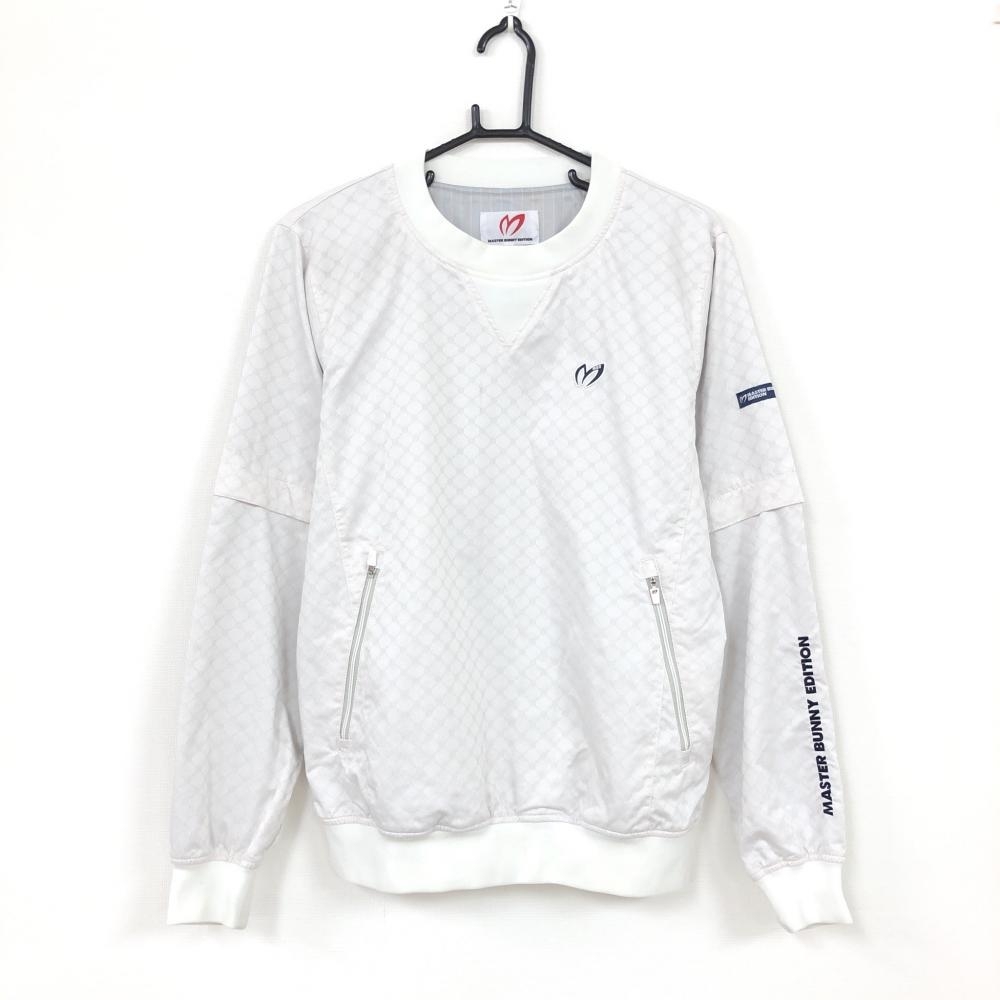 大人気，人気SALE MASTER BUNNY EDITION マスターバニー 2wayスニード ブルゾン 白 総柄織り生地 蓄熱 袖着脱可 メンズ 4 M ゴルフウェア(ジャンパー、ジャケット)｜売買されたオークション情報、yahooの商品情報をア ジャンパー、ジャケット