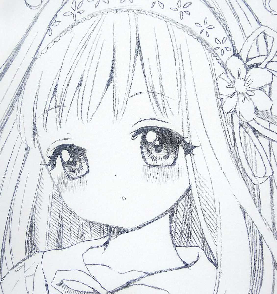 手描きイラスト オリジナル 女の子 ラフ画 手描きイラスト 売買されたオークション情報 Yahooの商品情報をアーカイブ公開 オークファン Aucfan Com