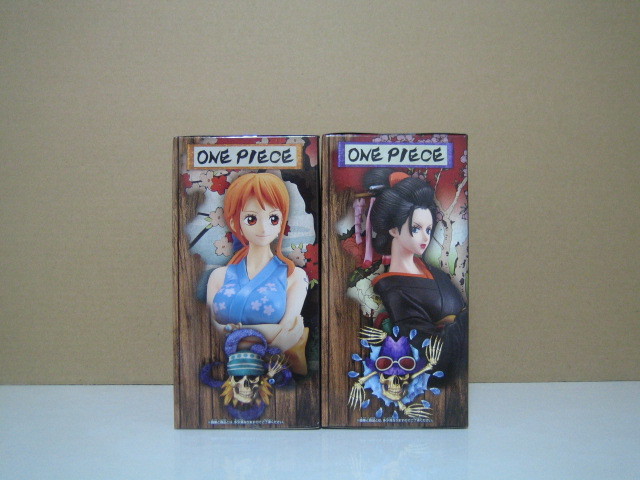 ワンピース Dxf The Grandline Lady ワノ国 Vol 1 おナミ Vol 2 おロビ One Piece 売買されたオークション情報 Yahooの商品情報をアーカイブ公開 オークファン Aucfan Com