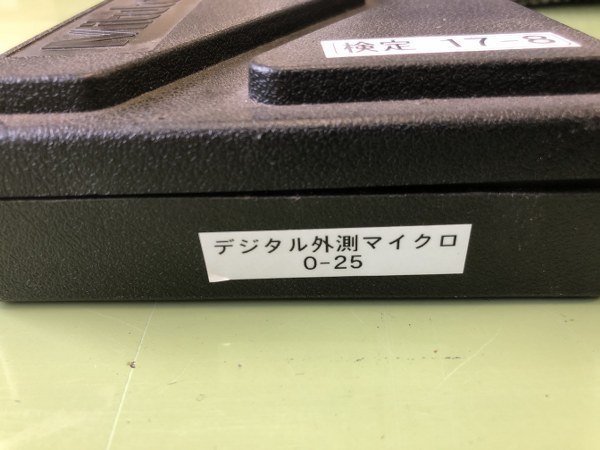 TX200252 デジタル外側マイクロメータ ミツトヨ/Mitutoyo 測定範囲：0