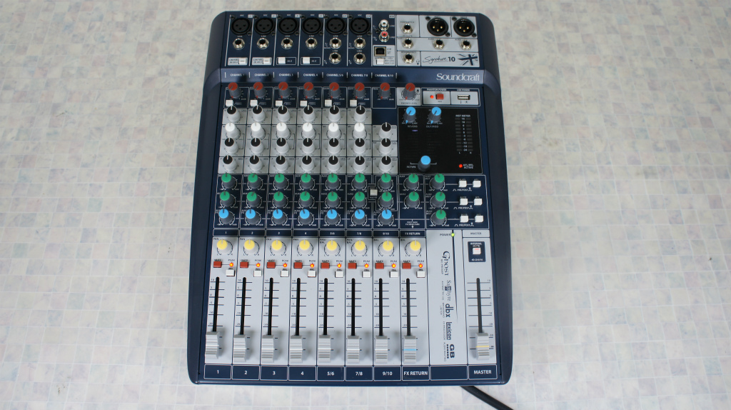 Soundcraft Signature 10 アナログミキサー .: Soundcraft