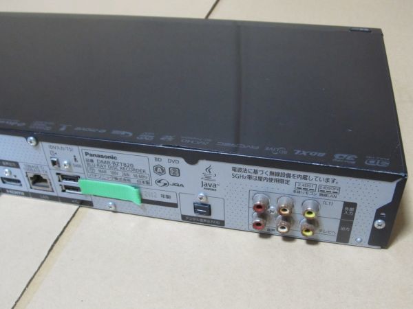 DMR-BZT820 DIGA Panasonic パナソニック ブルーレイレコーダー