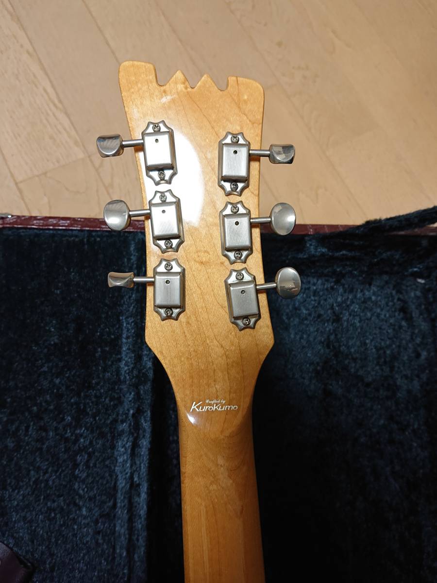Mosrite（モズライト）Super Custom 黒雲製エレキギター ハードケース