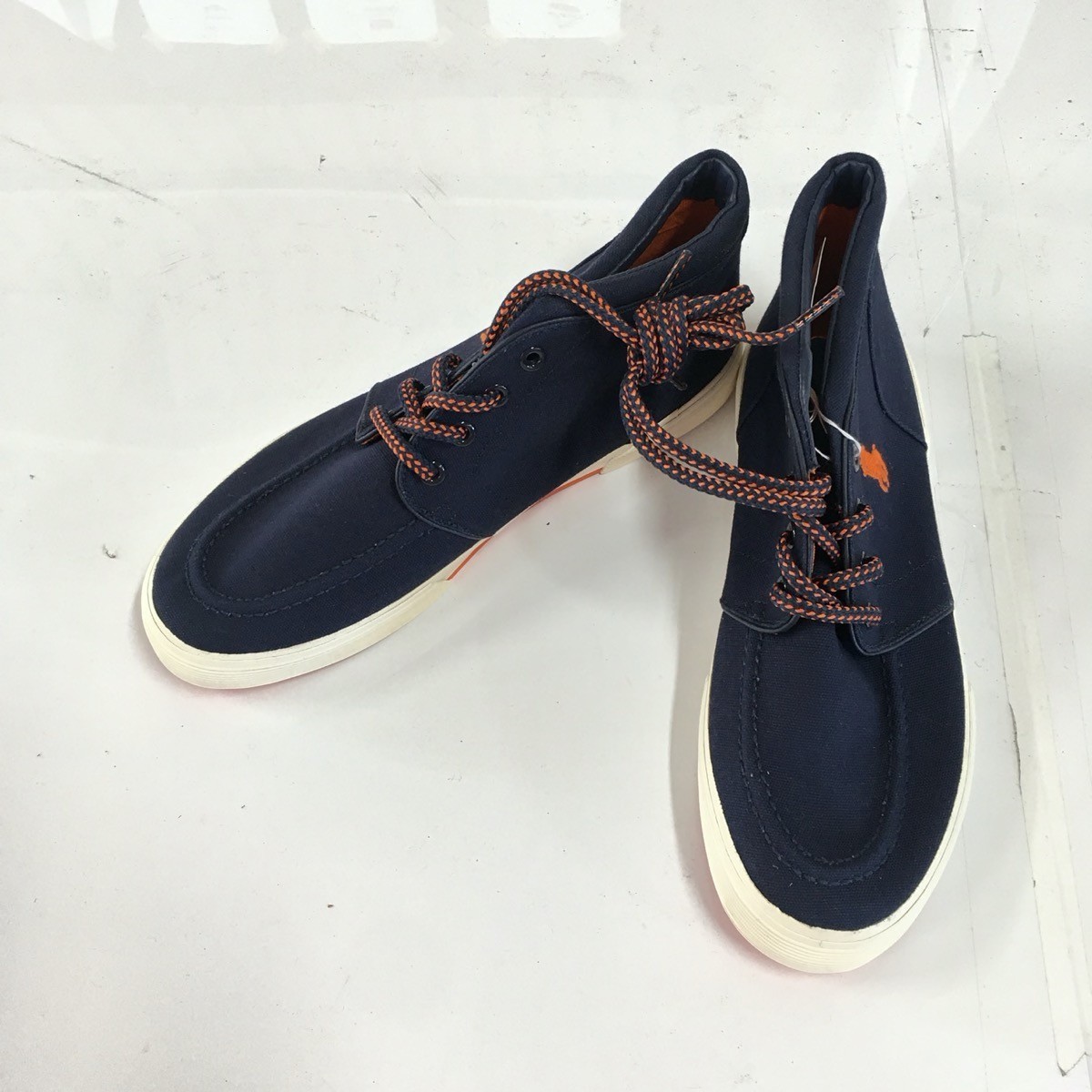 U41 Polo Ralph Lauren ポロ ラルフローレン Uk7サイズ メンズ スニーカー 靴 展示品 シューズ メンズシューズ 売買されたオークション情報 Yahooの商品情報をアーカイブ公開 オークファン Aucfan Com