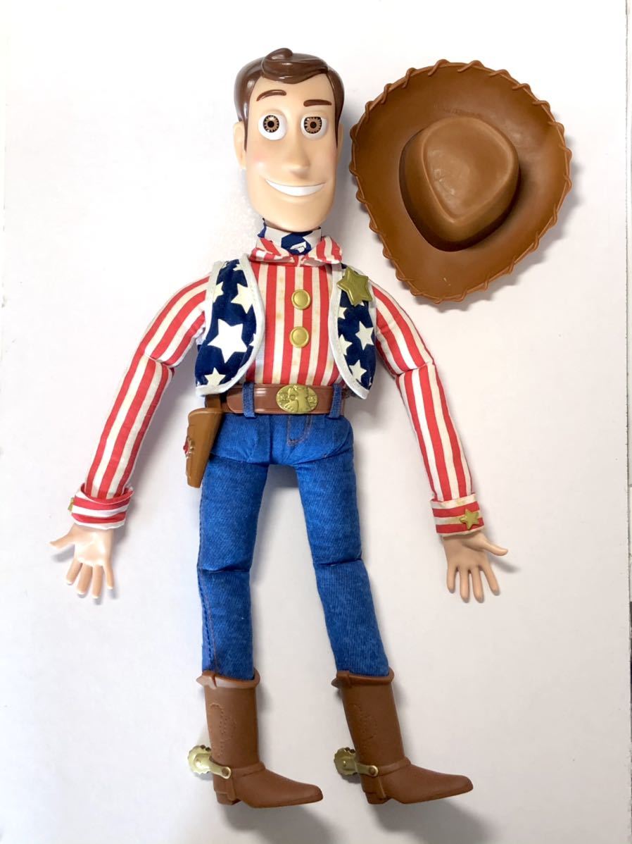 トイストーリー　ウッディ　星条旗版　トーキングフィギュア_1