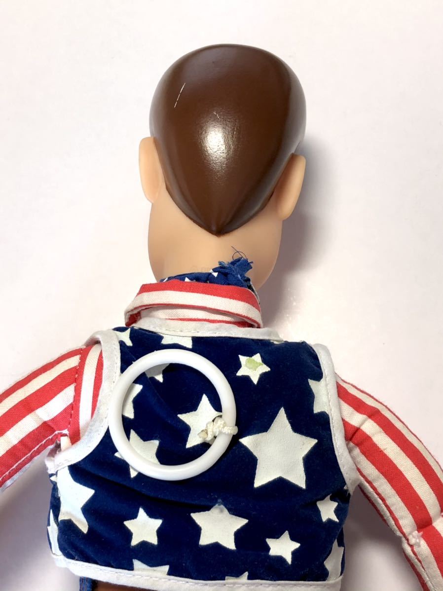 トイストーリー　ウッディ　星条旗版　トーキングフィギュア_8