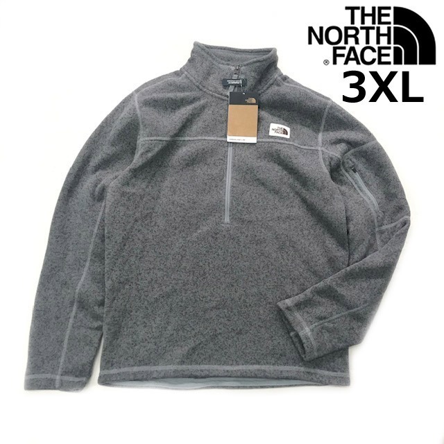 【最新作，本物保証】 1円 売切 正規 THE NORTH FACE GORDON LYONS 1/4 ZIP プルオーバー 厚手 US限定 裏起毛 フリース 茶タグ 3XL グレー 181024-45(フリース)｜売買されたオークション情報、yahooの商品情報をアーカイブ公開 - オ 男性用