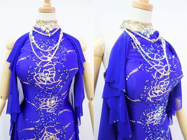 ①1円～【Chacott チャコット】超美品☆高級感あるロイヤルブルー
