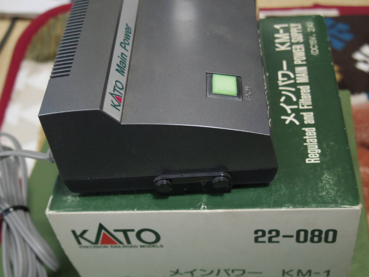 KATO メインパワー KM-1 中古品 - 22-080 カトー コントローラーKC-1+
