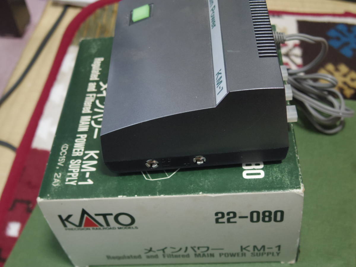 KATO メインパワー KM-1 中古品 - 22-080 カトー コントローラーKC-1+
