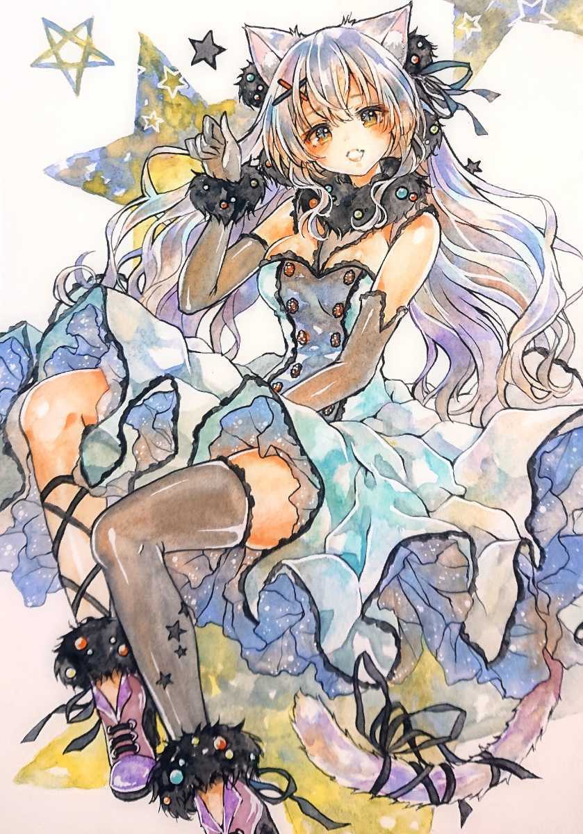Candy Cat - Stock ♡ オリジナル手描きイラスト – メルカリ Cat