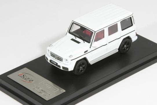 な　化粧品チラシ I Scale 1/64 メルセデス・ベンツ Gクラス W463 ホワイト Mercedes