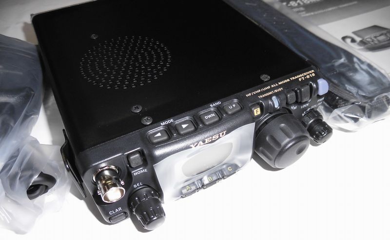 YAESU（八重洲無線） FT-818ND ソフトケース付き YAESU FT-818ND ALL MODE ソフトケースプレゼント 新製品 値下交渉OK