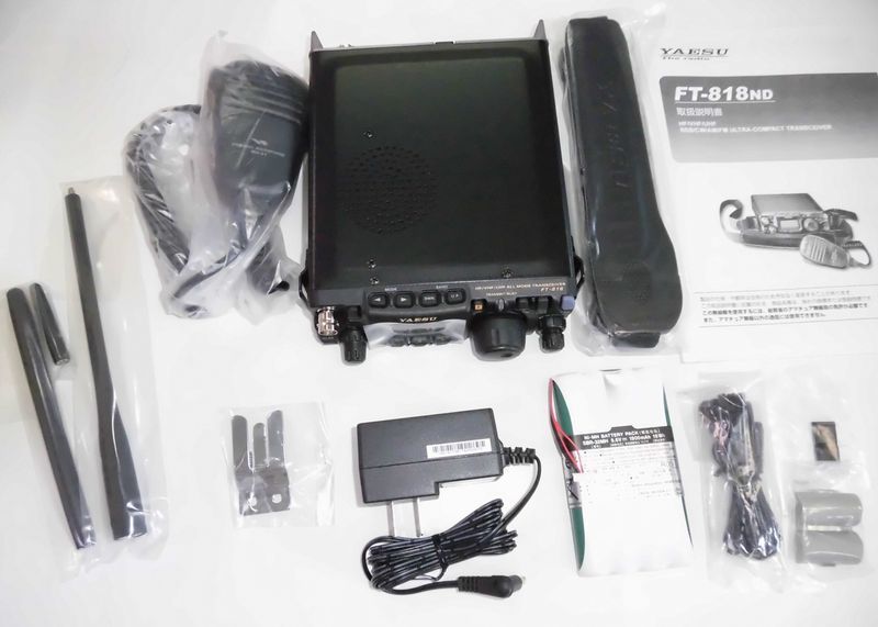 YAESU FT-818ND ALL MODE ソフトケースプレゼント 新製品 値下交渉OK