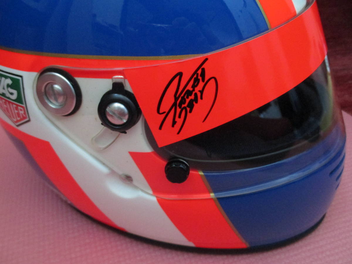 レプリカヘルメット | 片山右京 - 1⁄1フルサイズ 激レア！F1レーサー 超美