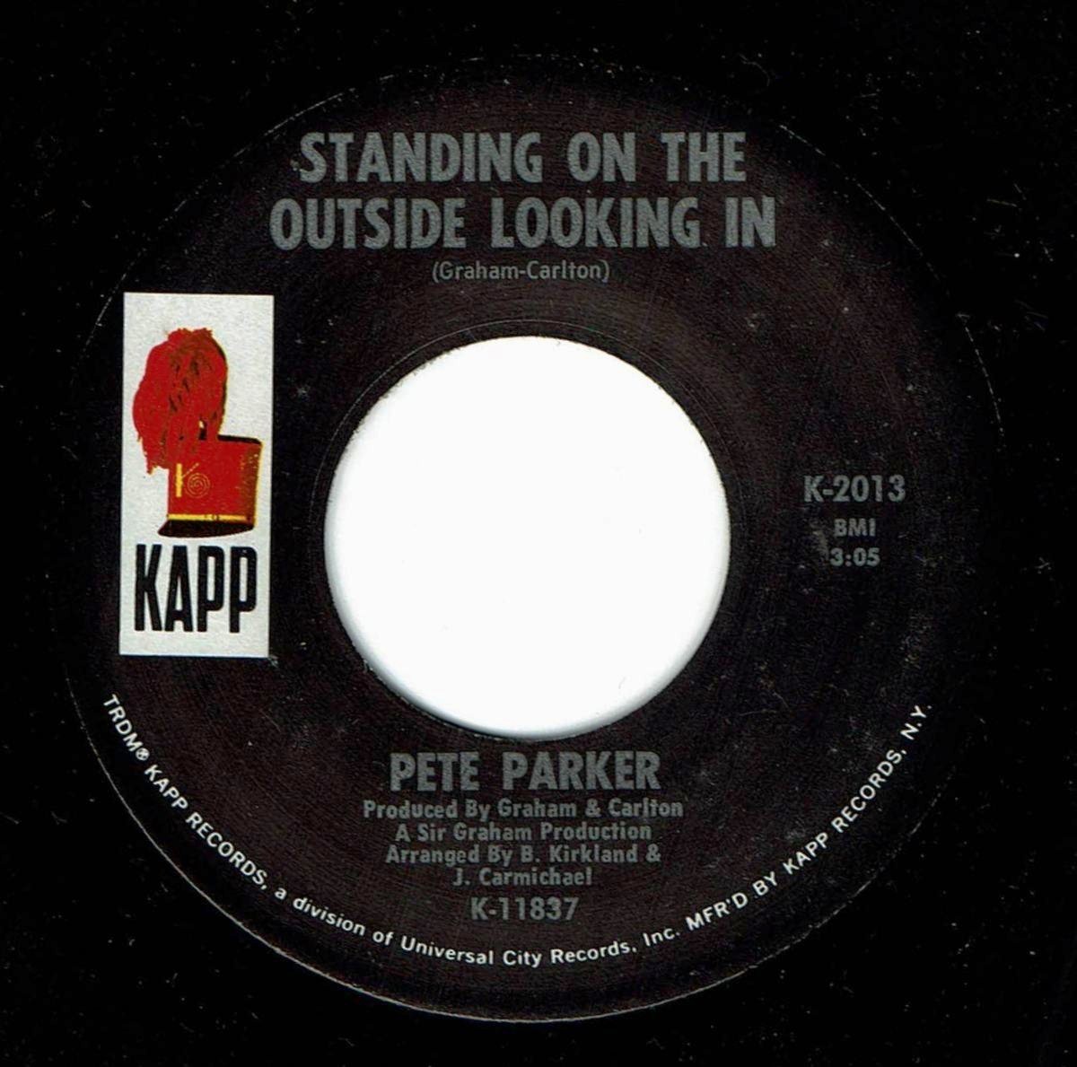 送料無料，SALE Pete Parker / Standing On The Outside Looking On I Can&rsquo;t Stop Loving My Baby Kapp(R&B、ソウル)｜売買されたオークション情報、yahooの商品情報をアーカイブ公開 - オークファン Ru0026B、ソウル