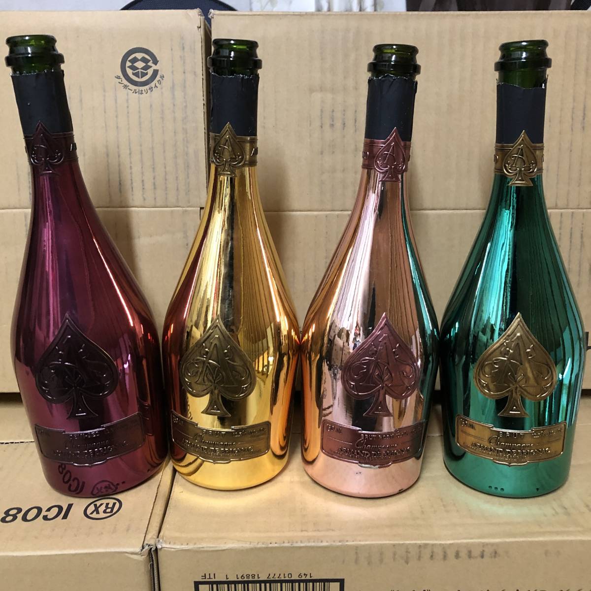 人気セール，限定SALE 空瓶 アルマンドブリニャック 4本(シャンパーニュ)｜売買されたオークション情報、yahooの商品情報をアーカイブ公開 - オークファン スパークリング