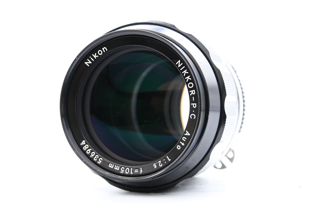 ◇ Nikon ニコン AI改 NIKKOR-P・C 105mm F2.5 Fマウント 中望遠単焦点