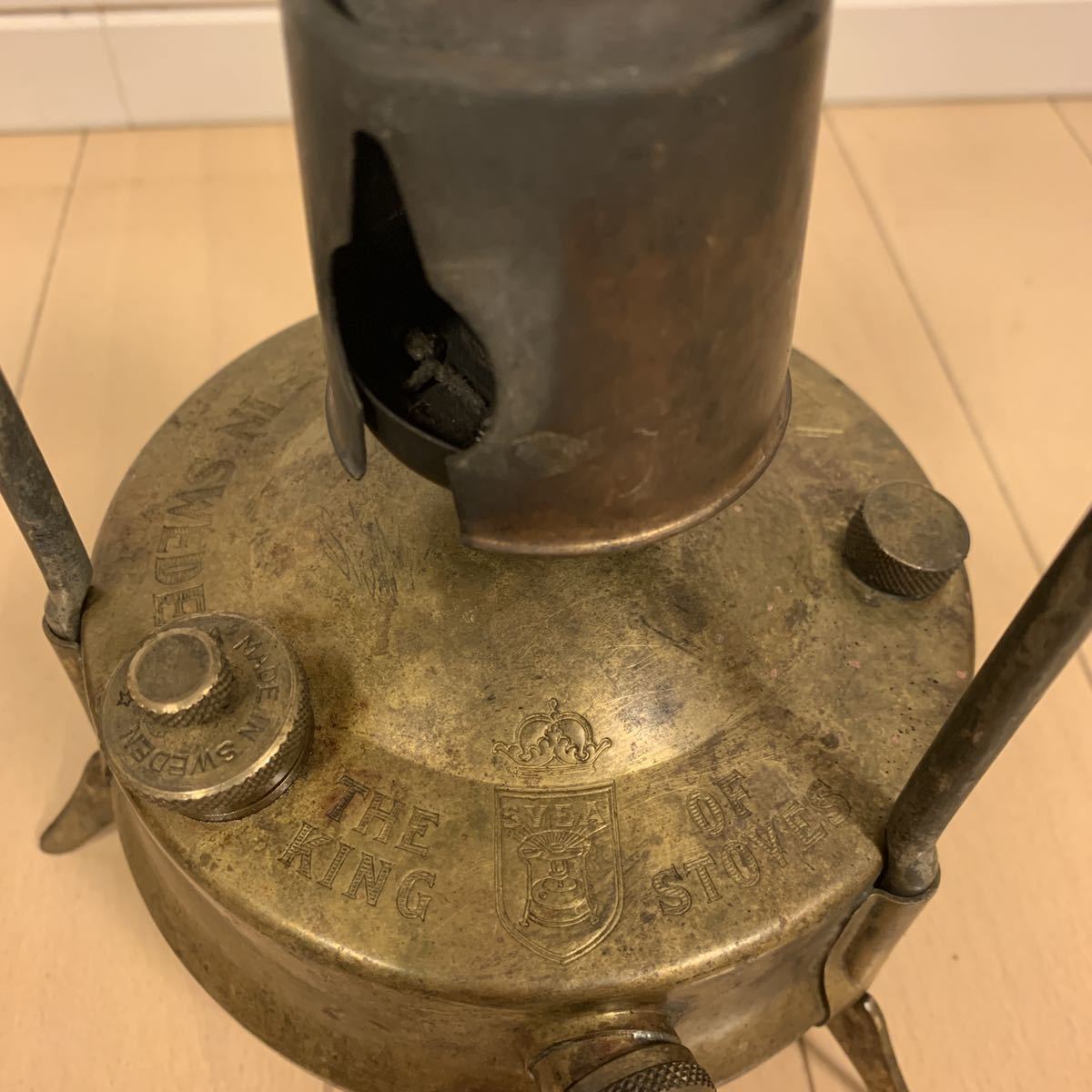 「svea - Yahoo!オークション 121l」シングルバーナー (ストーブ 121L ＆Tools OLD キャンプストーブ スウェーデン製 Sweden in Made ヴィンテージストーブ ケロシンスバーナー Hva-001