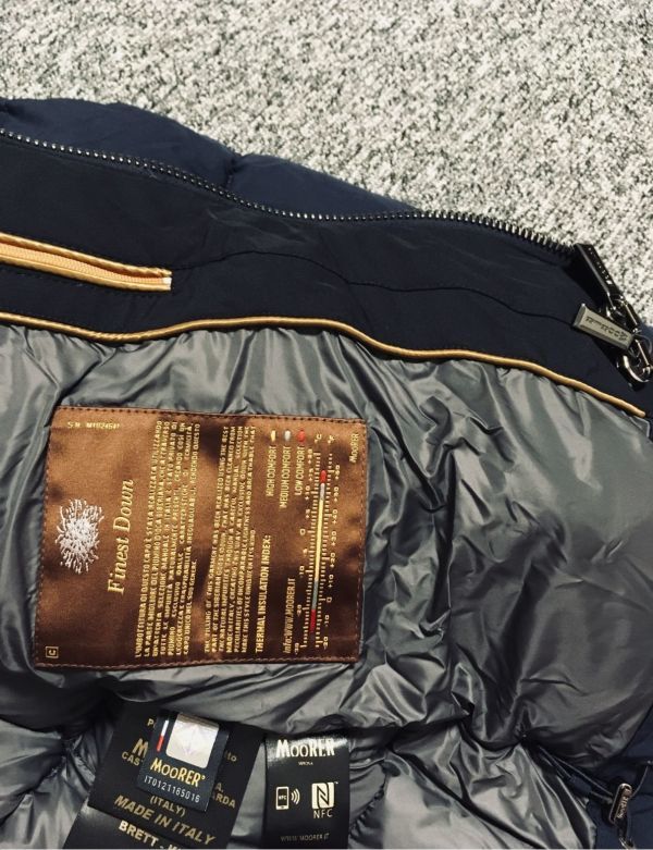 新品正規品 21.8万円 【MOORER / ムーレー 48（46-48のサイズ感 