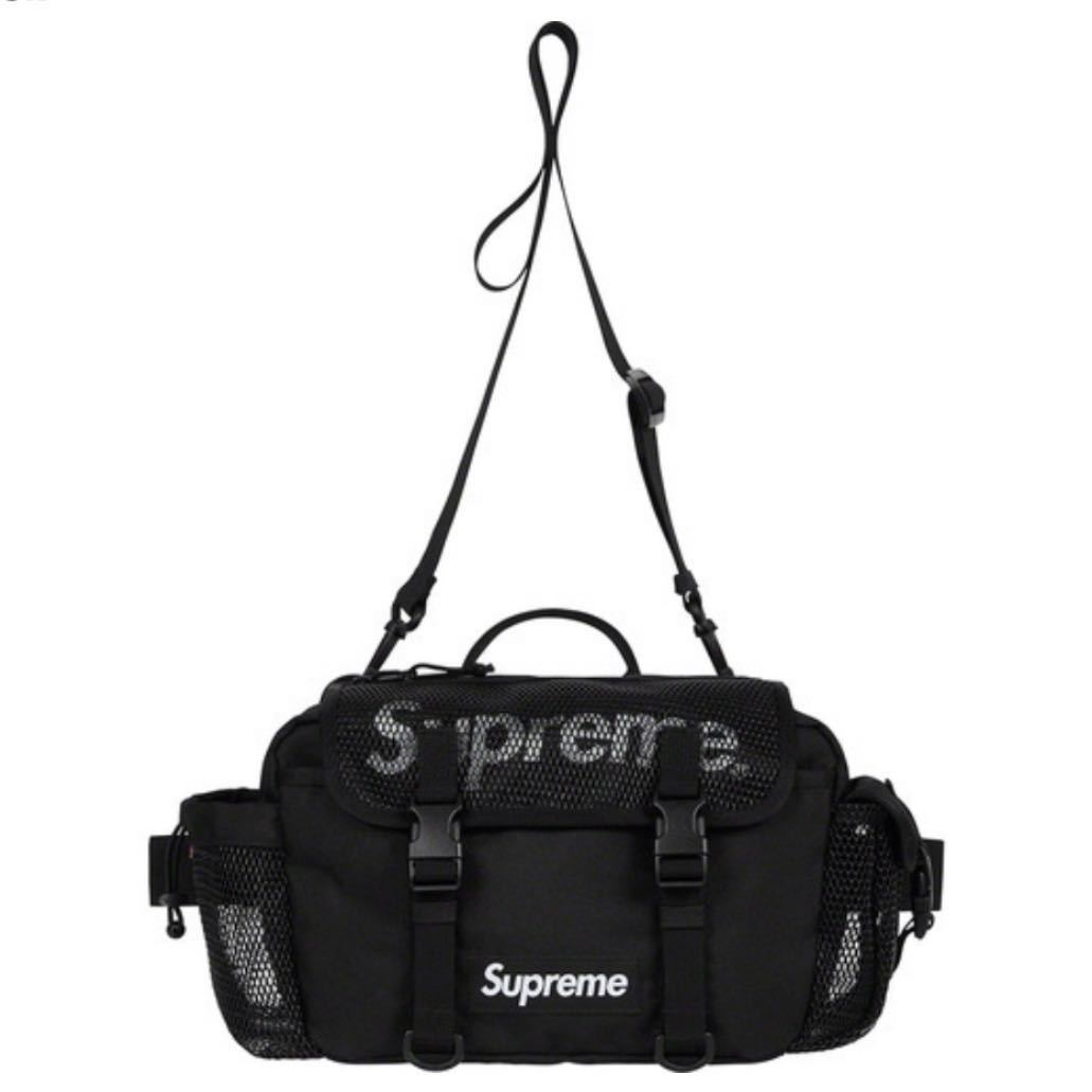 全国 20ss supreme Waist Bag ブラック ウエストバッグ 全国 20ss supreme Waist Bag ブラック ウエストバッグ