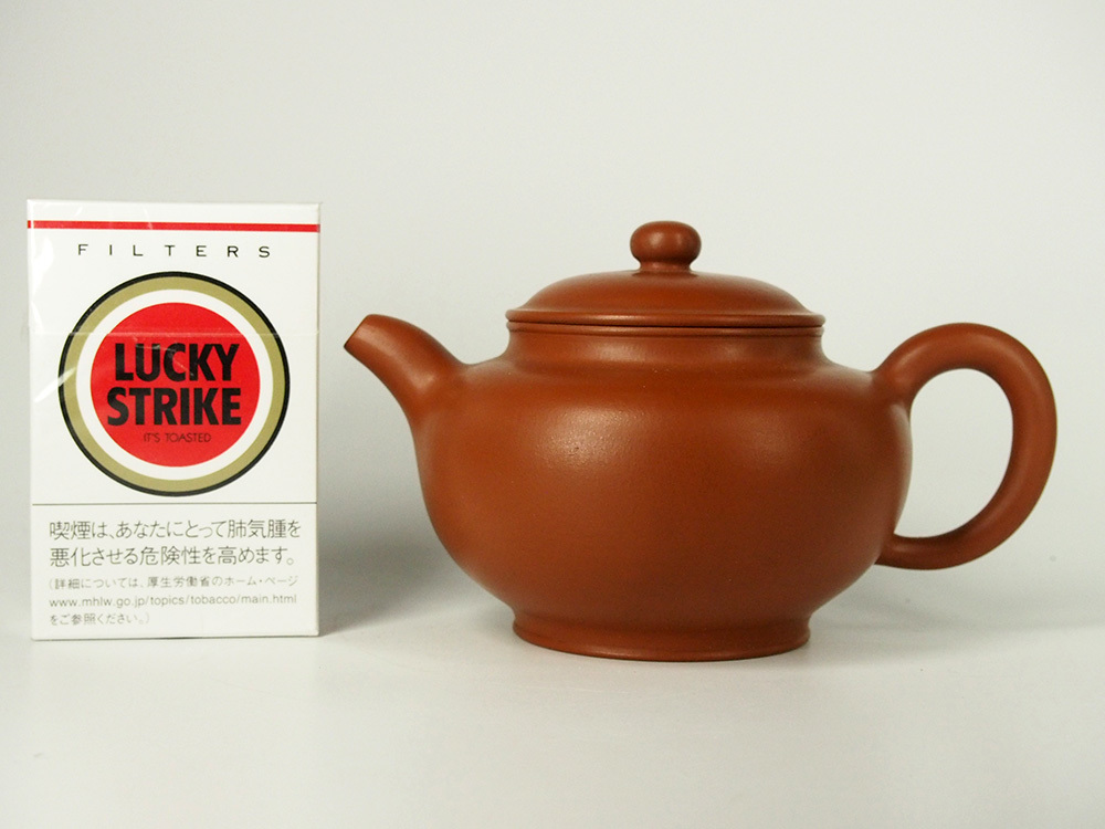 中国美術 瑞徳堂 朱泥単孔急須 唐物煎茶道具 ss1206