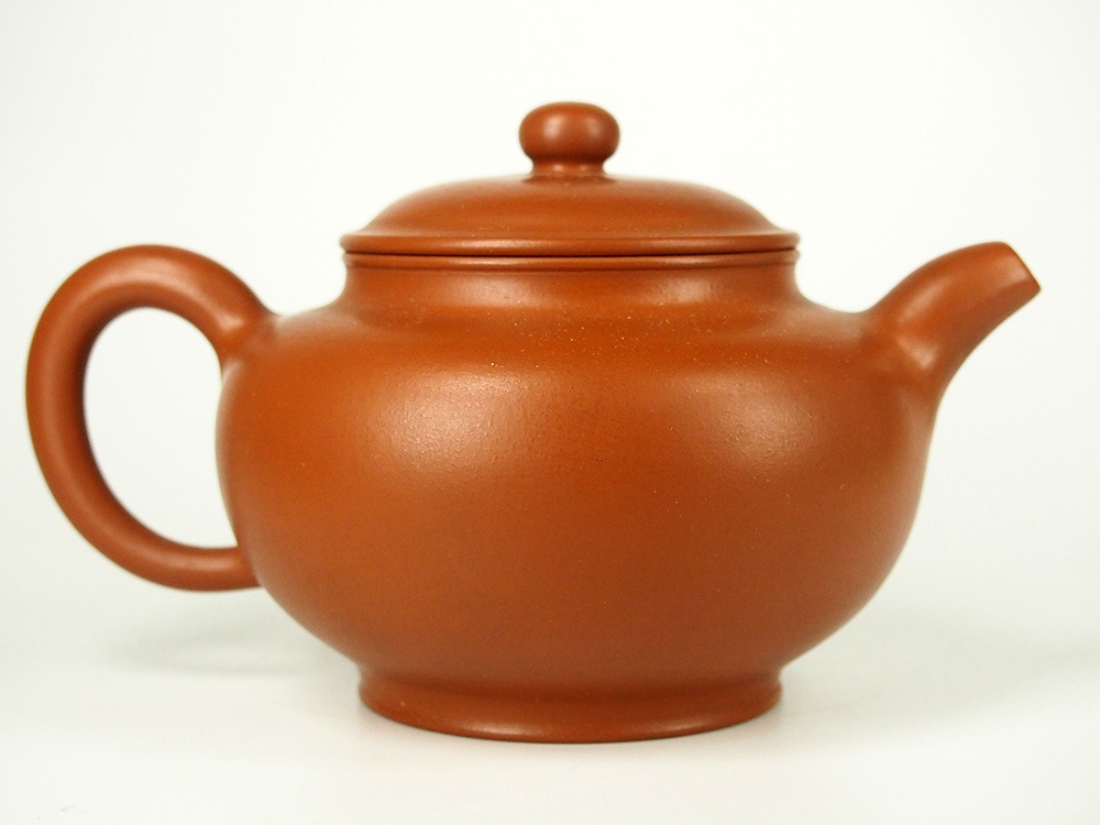 中国美術 瑞徳堂 朱泥単孔急須 唐物煎茶道具 ss1206