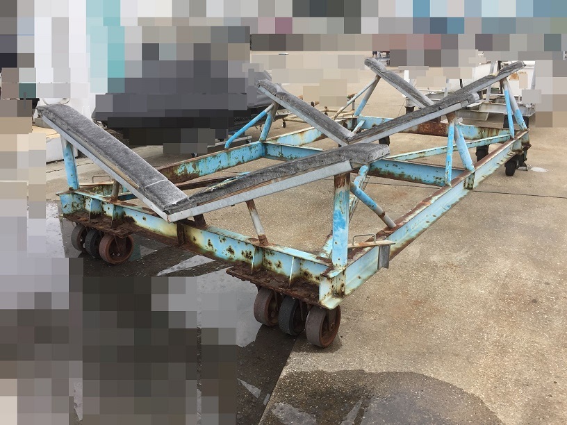 プレジャーボート 公式通販 船台 船 台車 キャスター ボート ボート汎用船台｜ミサキ機器開発株式会社｜ プレジャーボート、釣船の艤装（２次架装）承ります - ボート用船台, 船舶用船台 31フィート 全ての海事製品と水上スポーツメーカ－ キャスター付き アルミボートベース