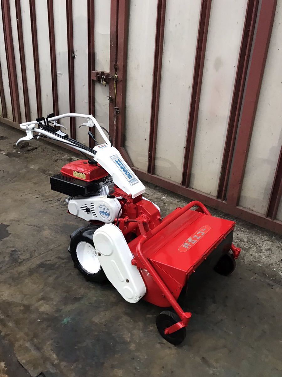 中古】共立 自走式草刈機 ハンマーナイフローター HR660B OREC KIORITZ