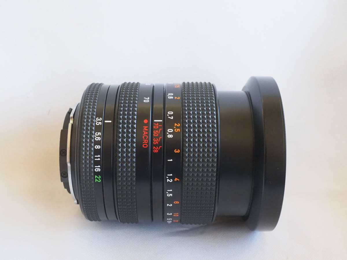 28-70mm f/3.5-4.5 CONTAX Carl Zeiss Vario-sonnar 中古品 MMJ 