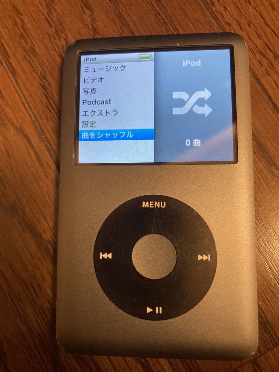 iPod classic 160GB Apple アップル 本体のみ 初期化 済み アイポッド