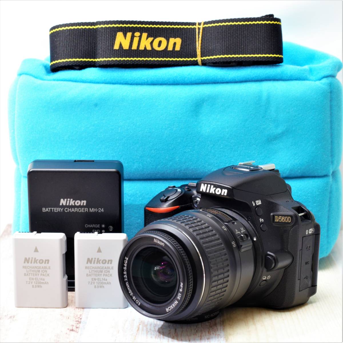 ☆動作美品！ Nikon ニコン D5600 初心者でも簡単に操作でき、画質も