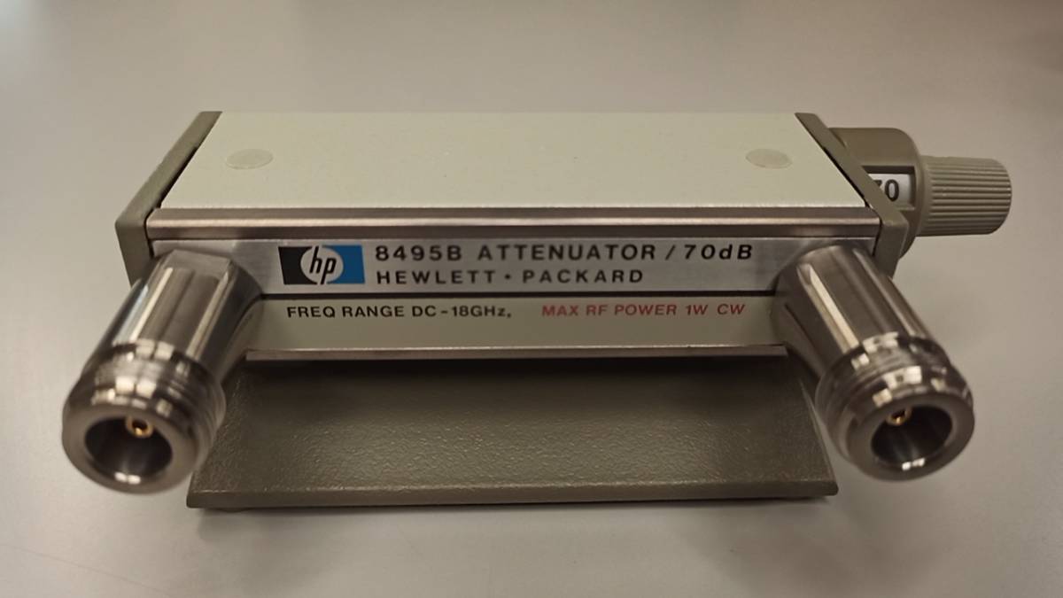 HP 8495B 70dB アッテネータ ホビー、カルチャー
