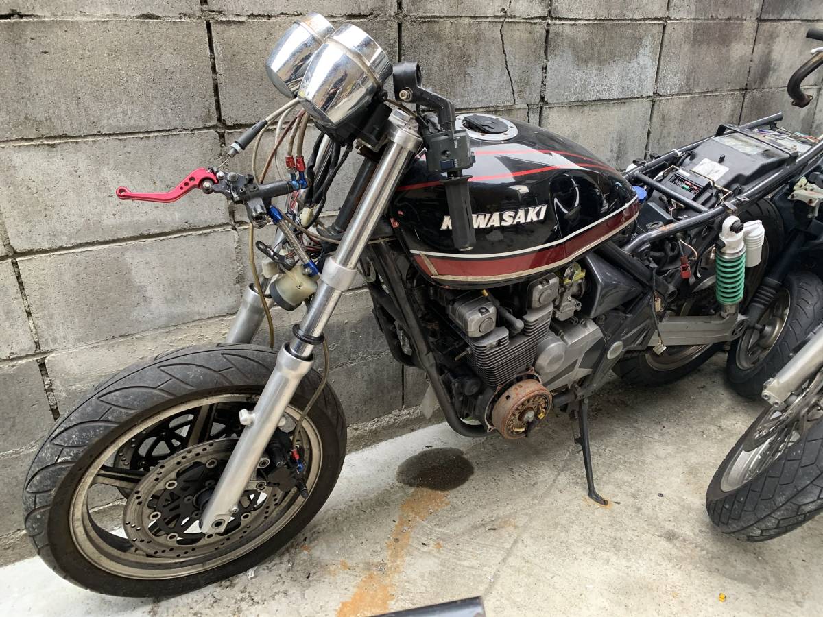 【訳有】VRX400 初爆確認済み 書類付き 部品どり SRX400☆書類無し エンジン初爆OK☆鍵あり セル付き☆部品取り