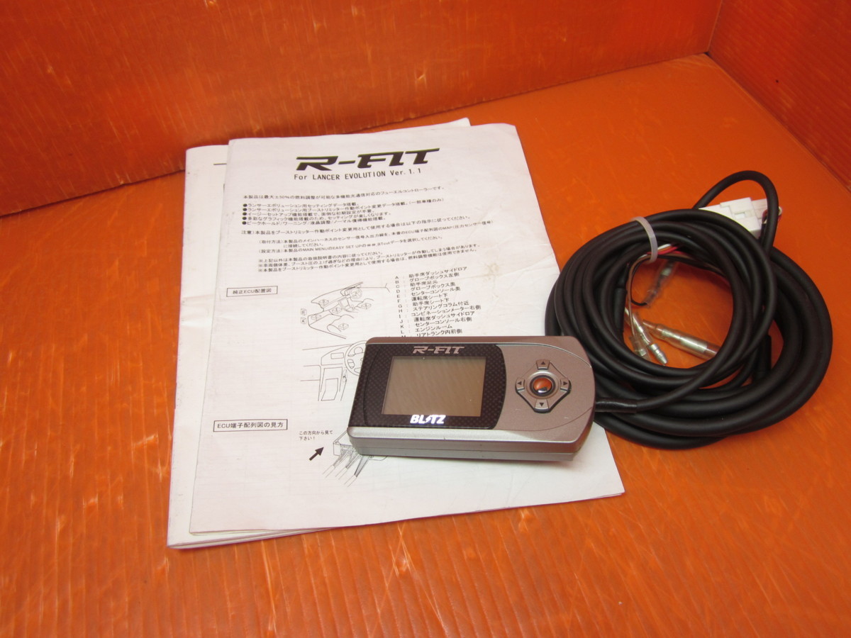 本物保証，爆買い I BLITZ R-FIT For LANCER EVOLUTION 品 ランエボ用 CN9A CP9A CT9A CZ4A フューエルコントローラー(三菱用)｜売買されたオークション情報、yahooの商品情報をアーカイブ公開 - オークファン 三菱用