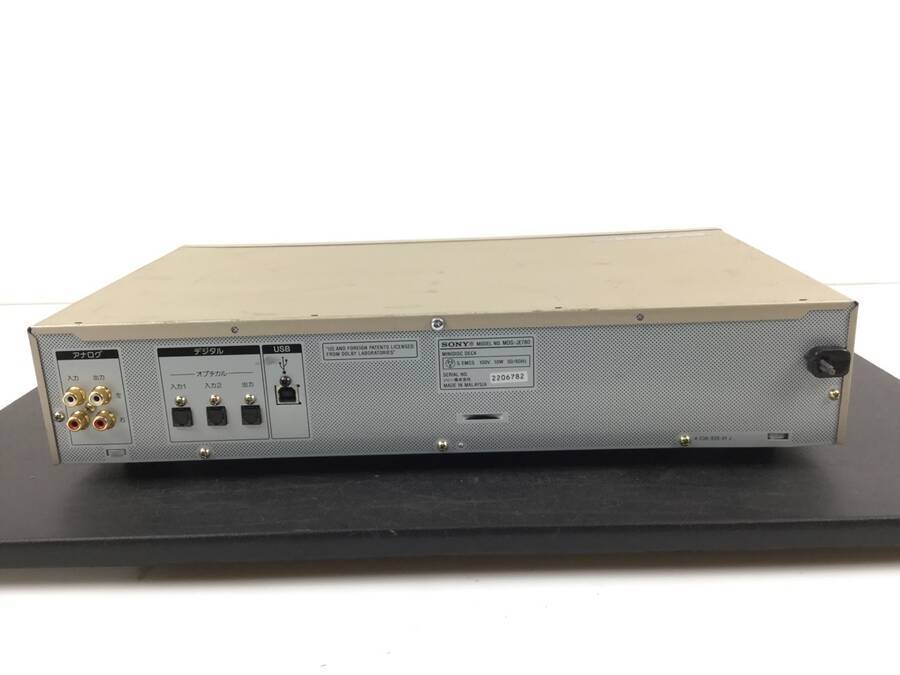 SONY MDS-JE780 MDデッキ◇ジャンク品