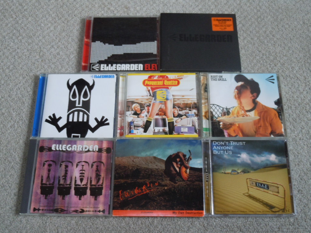 ELLEGARDEN MONOEYES the HIATUS CD19枚セット ネット限定】 ELLEGARDENエルレガーデン BEST含むCDアルバム8枚セット
