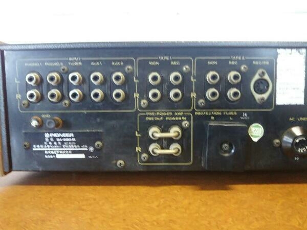 お徳用 ジャンク pioneer パイオニア プリメインアンプ SA-620D