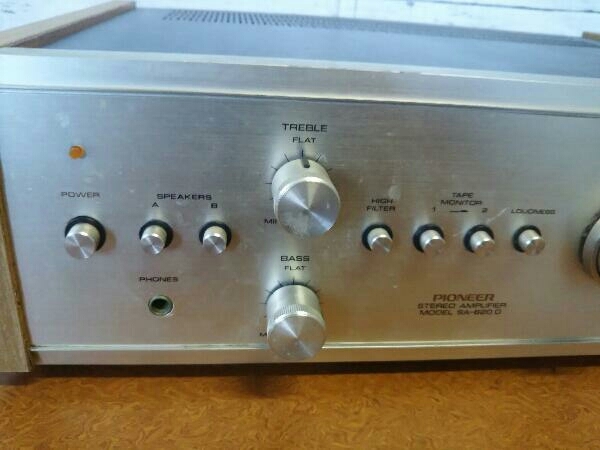 お徳用 ジャンク pioneer パイオニア プリメインアンプ SA-620D