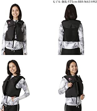 | TOURER) リーフツアラー(REEF スノーケリングベスト REEFTOURER(リーフツアラー) シュノーケリング ライフジャケット・フローティングベスト 旅行向け 子供用 折り畳み式 コンパクト インフレータブル RA0408BKPXS-S シュノーケリングベスト フィン rp0103の通販