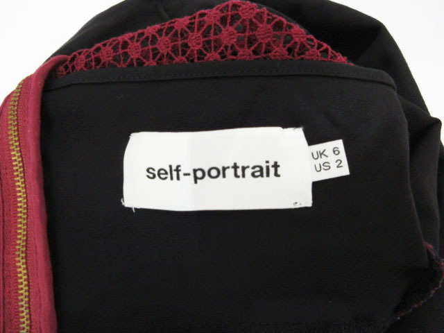 セルフ ポートレート Self-Portrait ワンピース ミニ ティアード