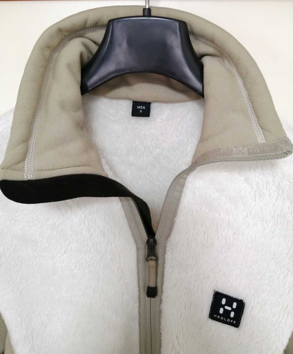 送料無料 美品 ホグロフス フリースジャケット haglofs メンズ Sサイズ 
