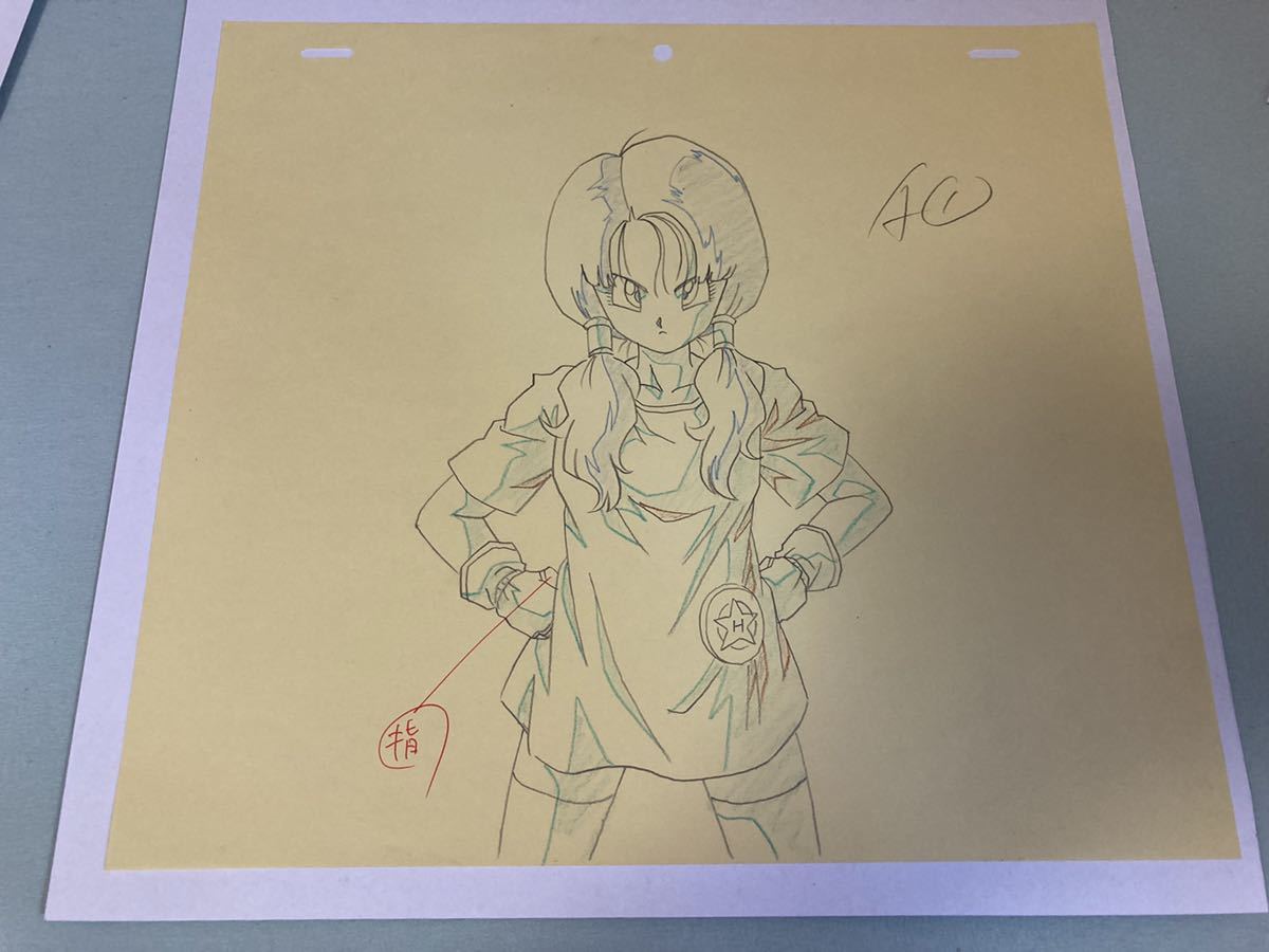 ドラゴンボールZ 直筆原画 ビーデル② セル画の入札履歴 - 入札者の順位